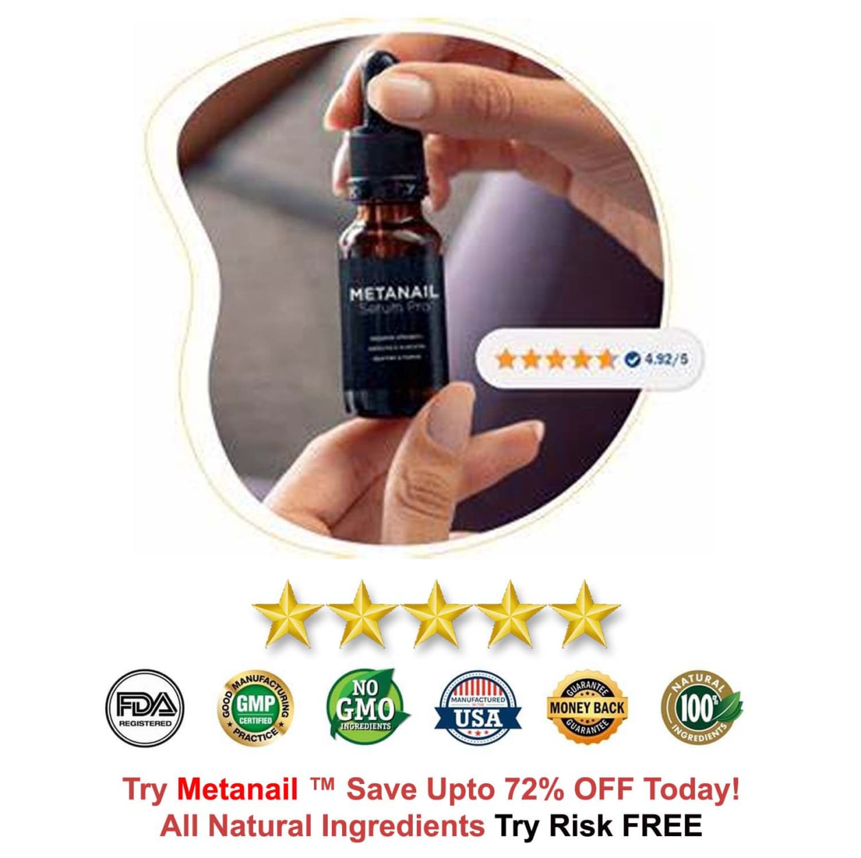 Metanail skin and Nail Fungus supplement